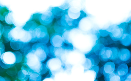 natural green background with bokeh circles.の写真素材