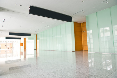 modern corridor in office centre.のeditorial素材
