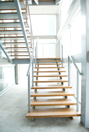 luxury stairs of modern  building.の写真素材