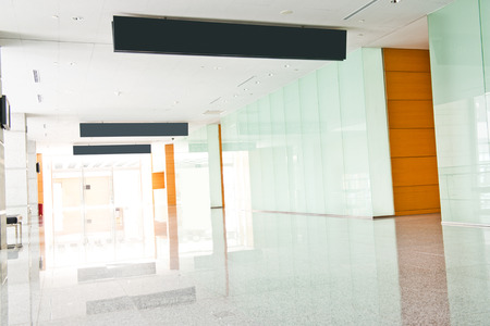 modern corridor in office centre.のeditorial素材