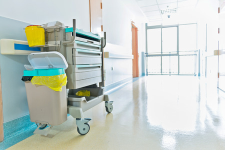 Corridor in the hospital.のeditorial素材