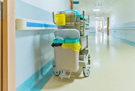 Corridor in the hospital.のeditorial素材