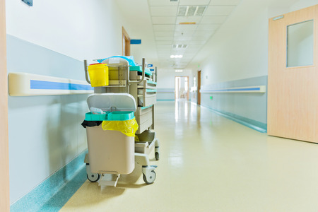Corridor in the hospital.のeditorial素材