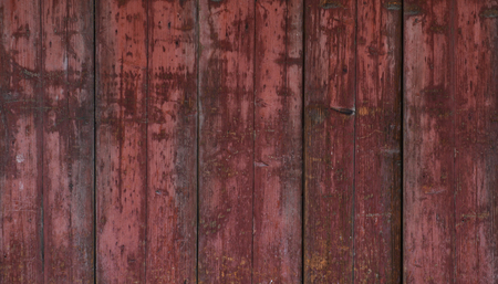 old, grunge wood panels used as backgroundの写真素材