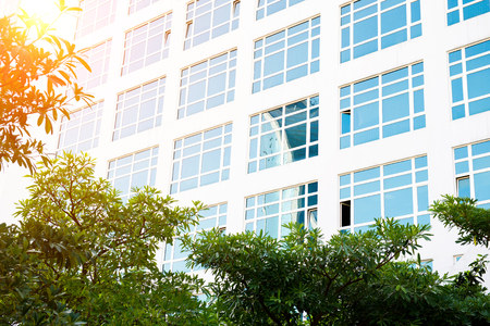 Green business and office building.のeditorial素材