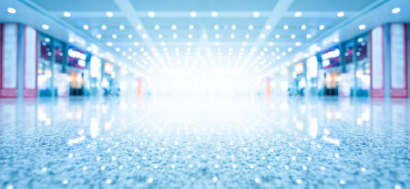 Business center with extremely shallow depth of fieldの写真素材