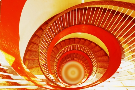 Rotate stair の写真素材