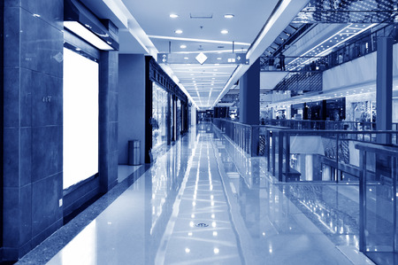 corridor of modern office buildingの写真素材