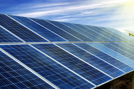 photovoltaic cellsの写真素材