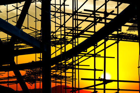 construction siteの写真素材