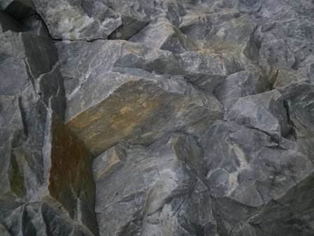 Rock texture, closeup of photo, natural pattern, stone backgroundの写真素材