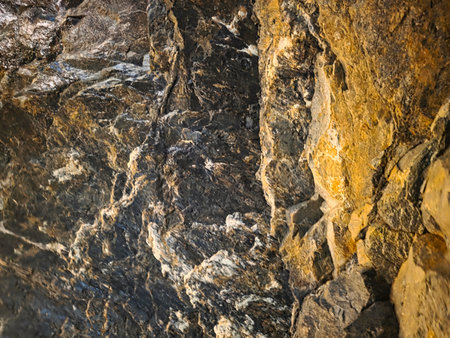 Close-up of the surface of the stone. Natural background.の写真素材