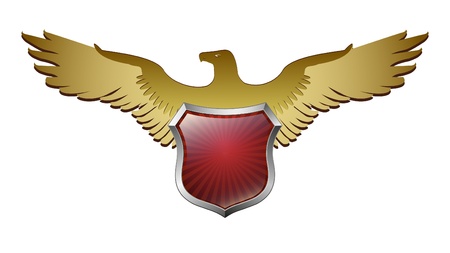 Arms in an eagleのイラスト素材