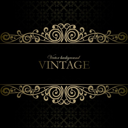 Vintage vector backgroundのイラスト素材
