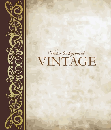 Vintage vector backgroundのイラスト素材
