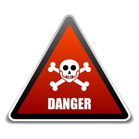 Danger sign のイラスト素材