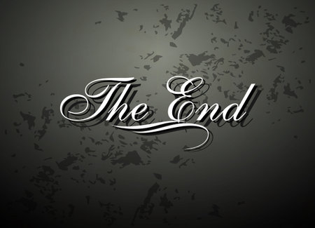 Movie ending screenのイラスト素材