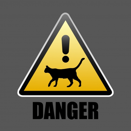 Danger sign  のイラスト素材