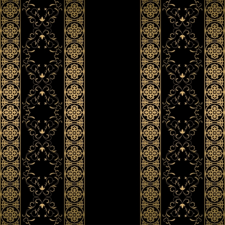 Royal vintage damask vector backgroundのイラスト素材