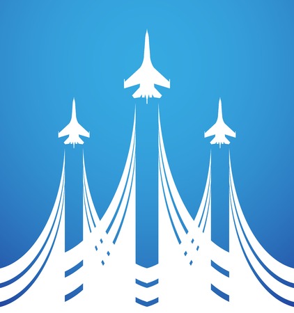 Airshow symbol vector designのイラスト素材