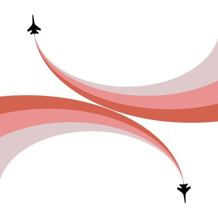 airshow symbol vector designのイラスト素材