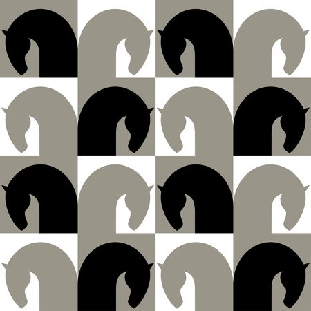 Horse symbol vectorのイラスト素材