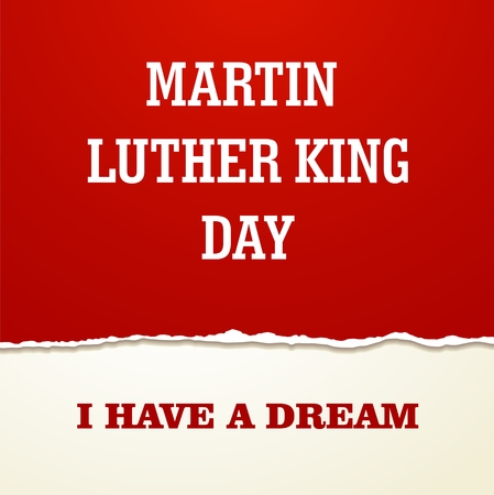 Vector illustration for Martin Luther King Dayのイラスト素材