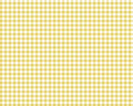 yellow checkered picnic tablecloth, abstract backgroundのイラスト素材