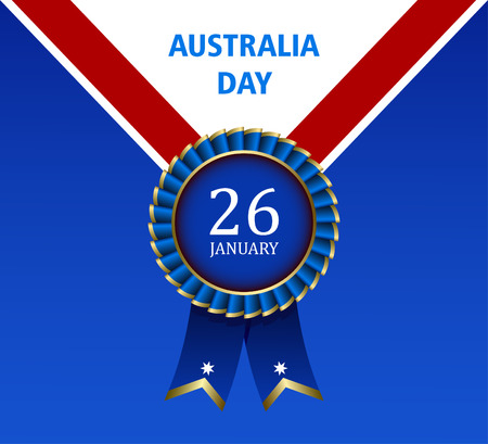 Vector Illustration for Australian Dayのイラスト素材