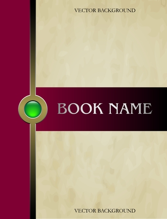 Cover book vectorのイラスト素材