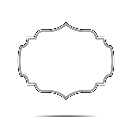 Vector decorative frameのイラスト素材