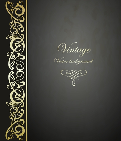 Vintage vector backgroundのイラスト素材