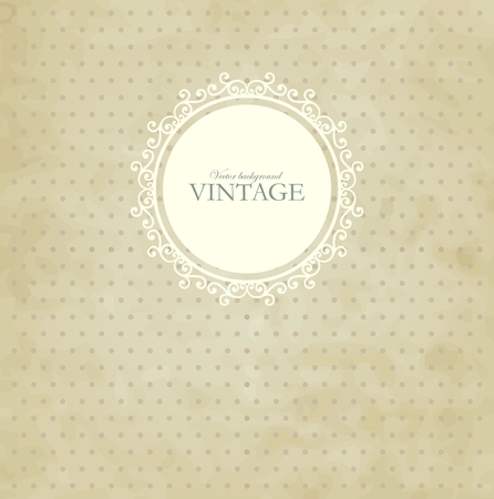 Vintage vector backgroundのイラスト素材