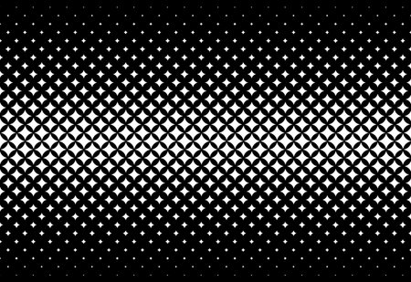 Halftone gradients abstract pattern design.