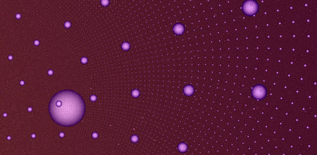 Space Fantasy background. Fractal design illustration