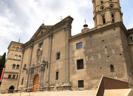 Church of de San Juan de los Panetes in Zaragoza, in Aragon, Spainのeditorial素材