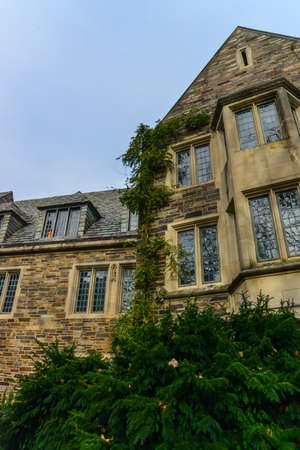 PRINCETON, NJ USA - NOVENBER 12, 2019: Ivy League College Building, Princeton University, NJ USAのeditorial素材