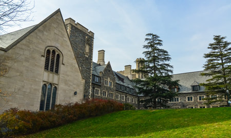 PRINCETON, NJ USA - NOVENBER 12, 2019: Princeton University is a Private Ivy League University in...