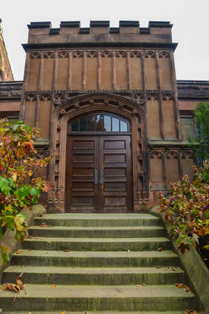 PRINCETON, NJ USA - NOVENBER 12, 2019: Ivy League College Building, Princeton University, NJ USAのeditorial素材
