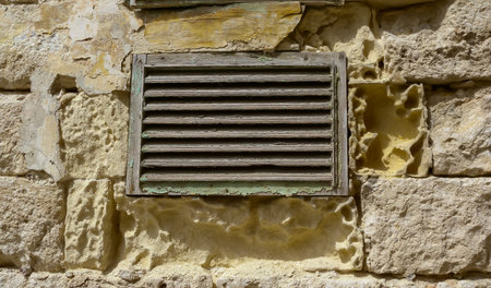 VALLETTA, MALTA - SEPTEMBER 14, 2012: elements of ancient architecture and decorations in the old...