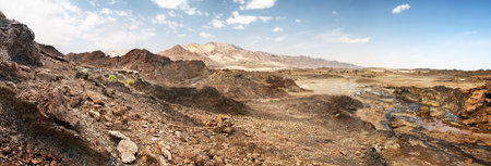Rocks of Rub' al Khali, UAEの写真素材