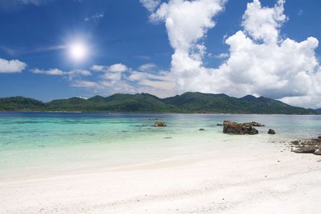 beach and seaの写真素材