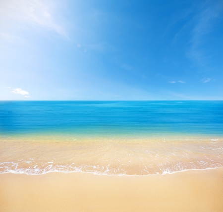 beach and seaの写真素材