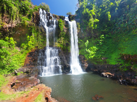 Tad Yuang Waterfallの写真素材