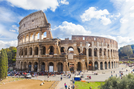 Colosseum in Rome, Italyの写真素材