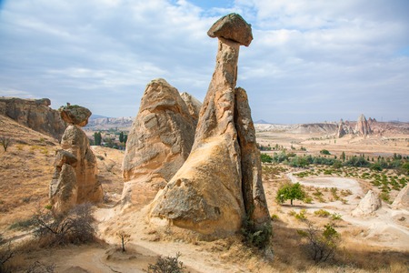 Cappadocia, Turkey. Rock Mushroomの写真素材