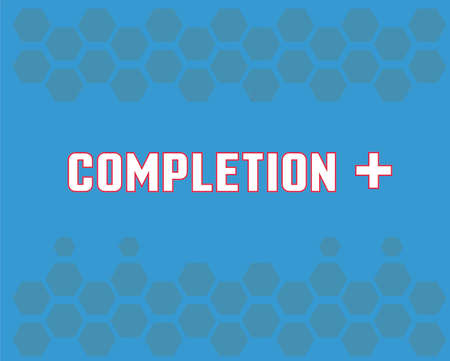 completion wordのイラスト素材
