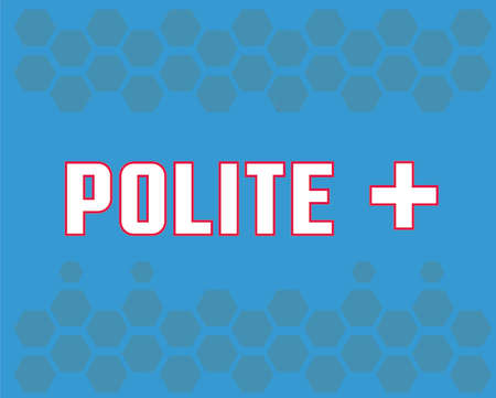 word politeのイラスト素材