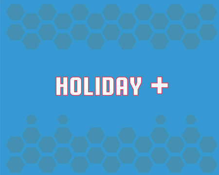 word holidayのイラスト素材