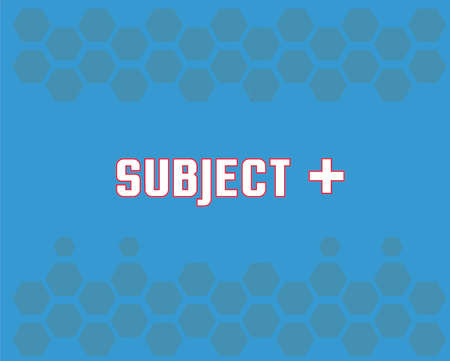 subject wordのイラスト素材